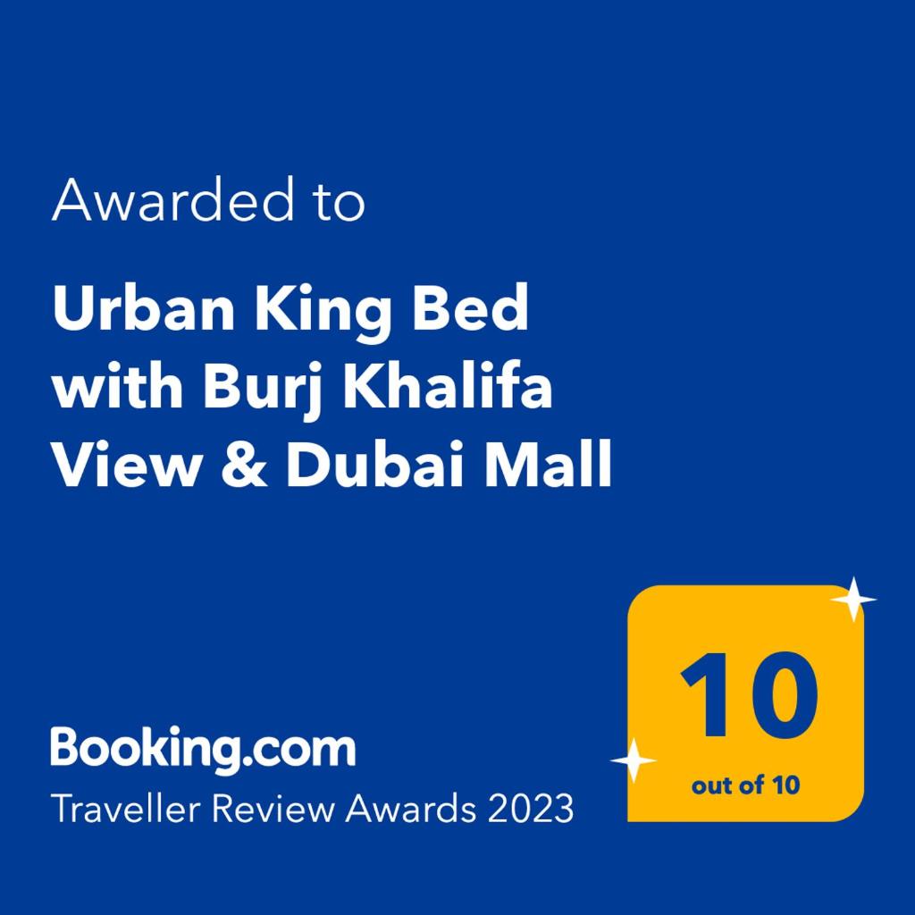 Urban King Bed with Burj Khalifa View & Dubai Mall