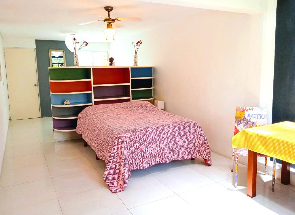 Room in Guest room - Studio 6 in downtown Cancun
