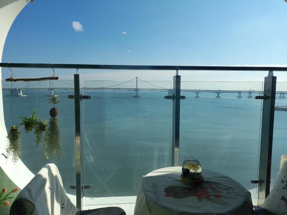 Gwangalli 해변 바로앞 정면 고층 Ocean View 원 스튜디오