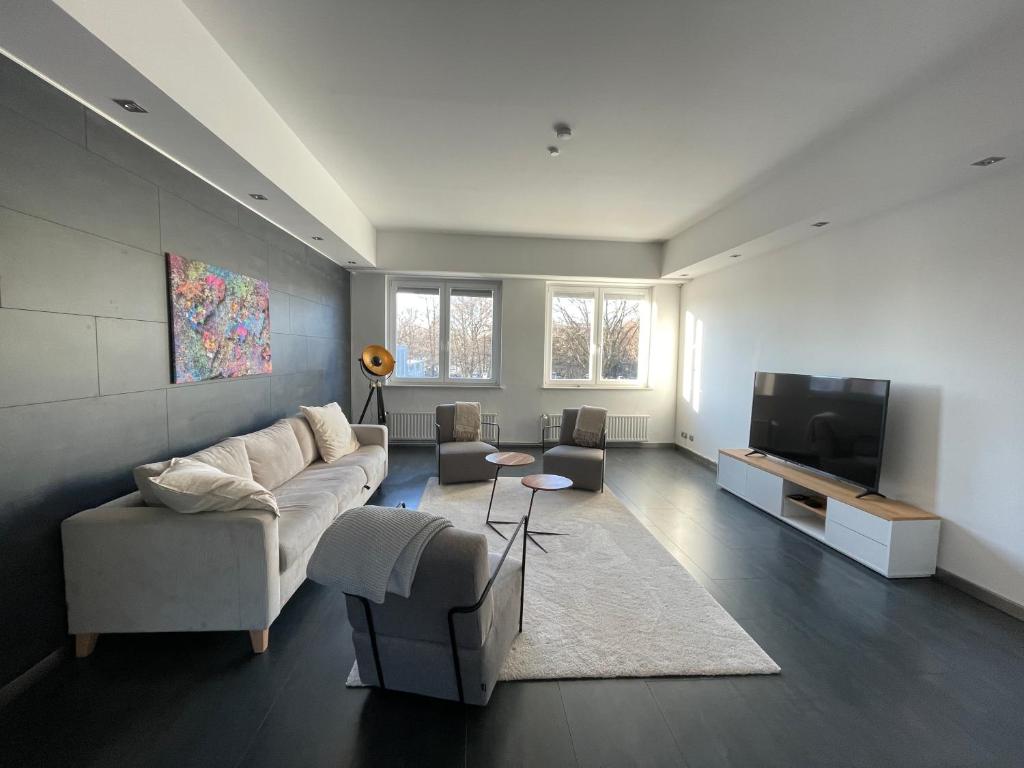 TruRetreats Design Loft I Riesige Küche I AppleTV I 65z SmartTV I 150qm