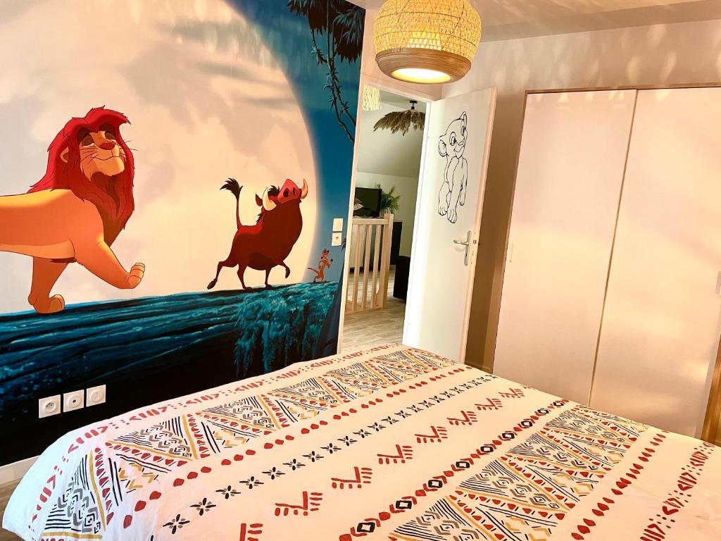 Bel appartement « The Lion King » proche Disney