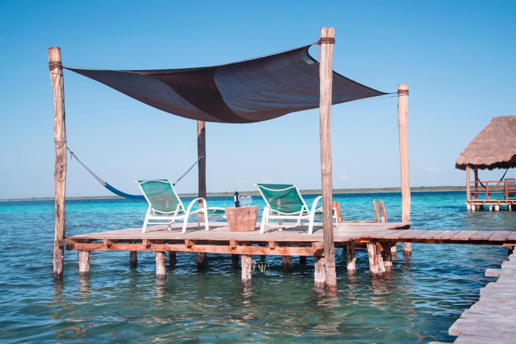 Private Bungalow @ Bacalar 7 Colors Lagoon