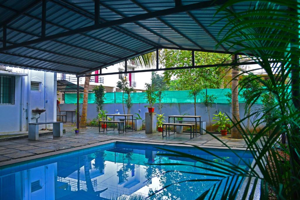 The club house- swimming pool that's better than the beach