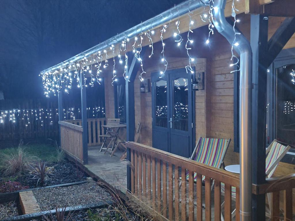The Malvern Hills Courtyard Cabins.