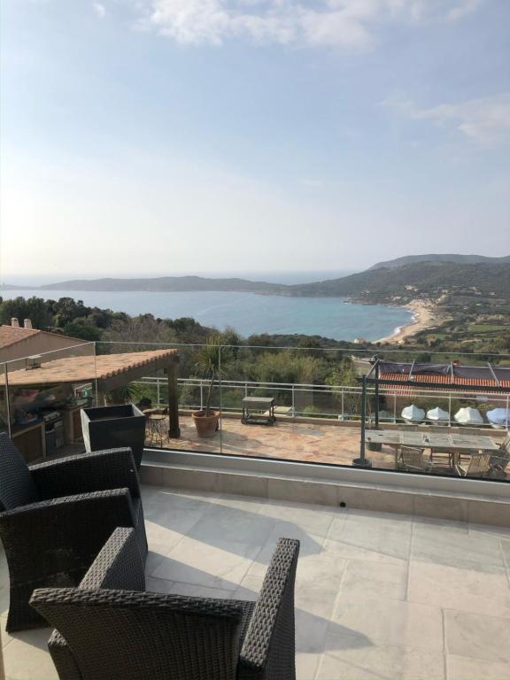 Haut de Villa - Vue mer avec Coucher de Soleil