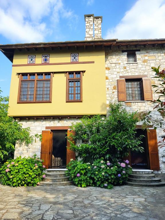 White stone house with great sea view