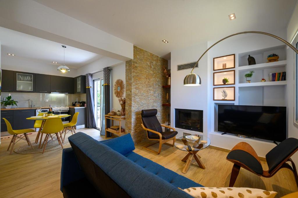 Chic Apartment in Nature, 5min walk to the Beach