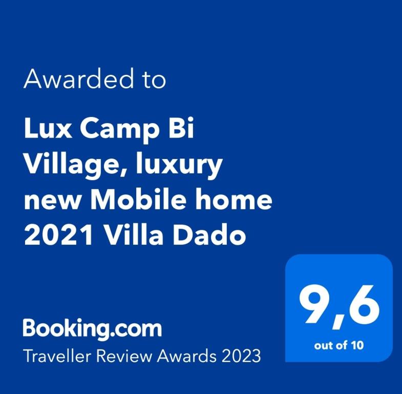 Lux Camp Bi Village, Mobile home Villa Dado